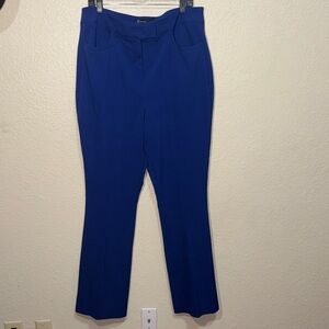 New York & Company NWT Women’s Blue Trousers Size 16 Tall